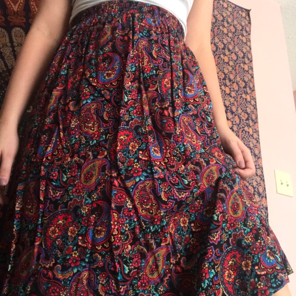 Vintage Midi Skirt